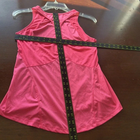 Spyder Active Womens Stretch Tank Top Sz M Sleeveless Stretch Pink Athleisure - Picture 8 of 10
